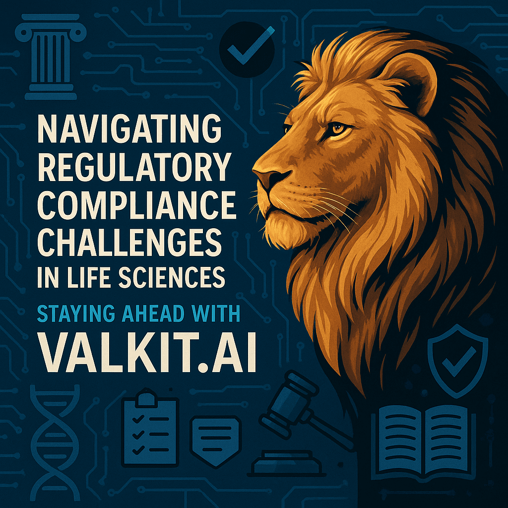 Cover Image for Navigating Regulatory Compliance Challenges in Life Sciences: Staying Ahead with Valkit.ai