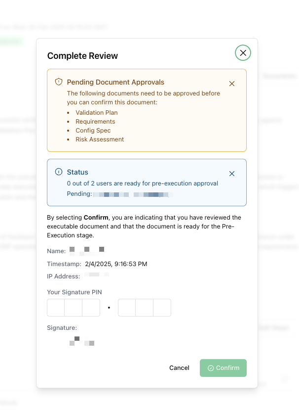 Complete Coverage Confidence